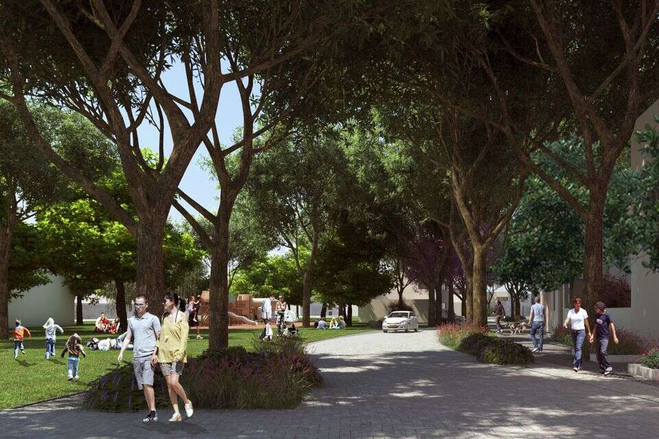 שכונת הרקפות , (הדמיה):דגנס פתרונות ויזואליים מתקדמים