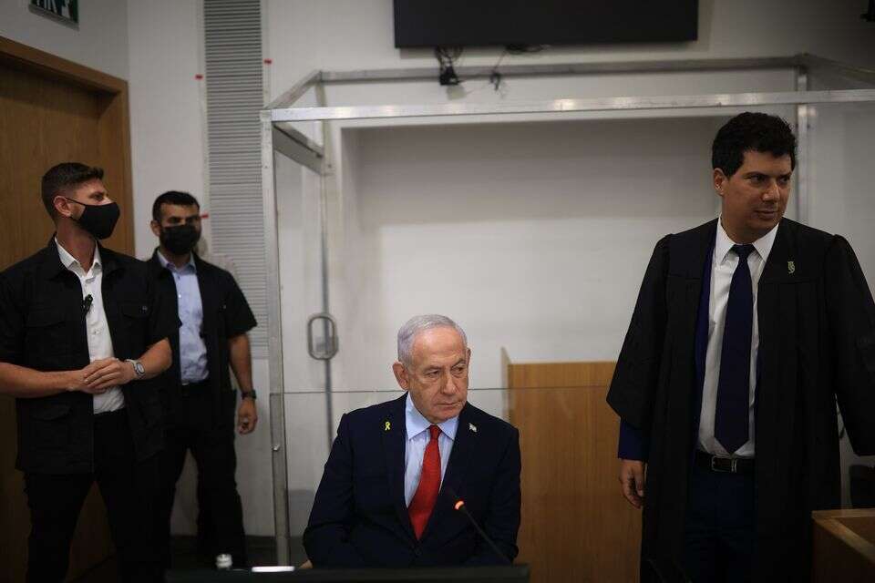 נתניהו בבית המשפט , איתי רון