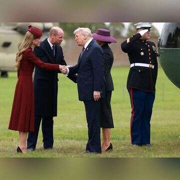 טראמפ מפלרטט עם מידלטון? כל מה שקרה בביקור הנשיאותי