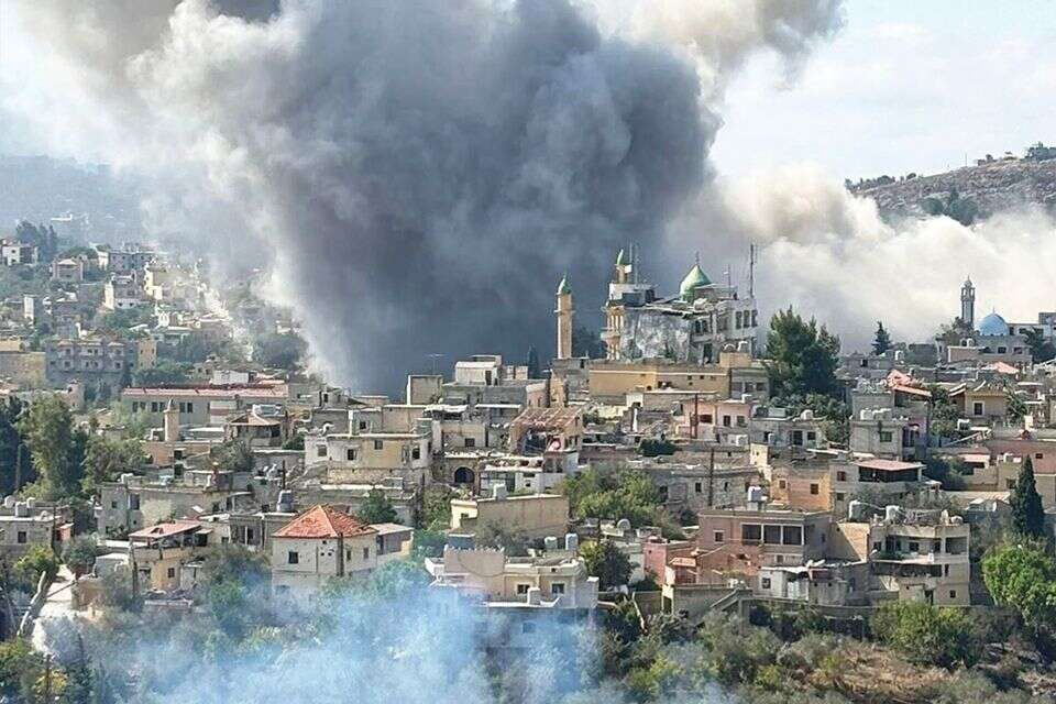 Why don't they finish the job in Lebanon?