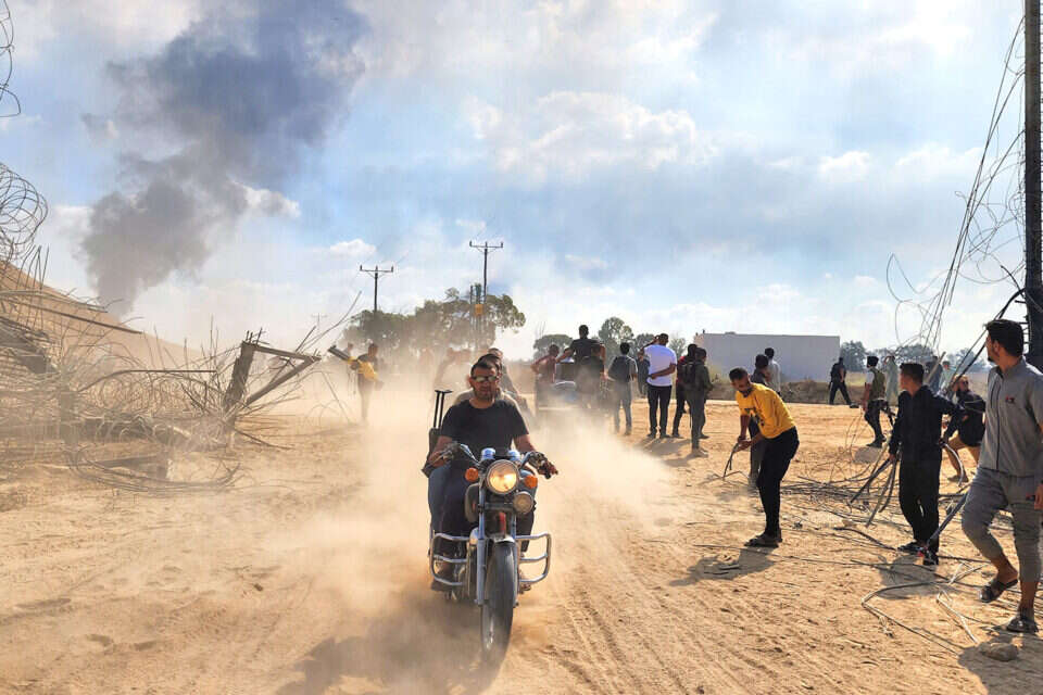 פריצת הגדר ב-7 באוקטובר
, רויטרס