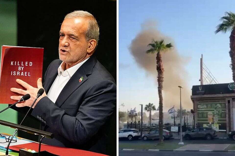 2 פצועים קשה מנפילת הכטב"ם במרכז קניות הומה באילת; נשיא איראן: "מעולם לא ניסינו להשיג נשק גרעיני" , רויטרס