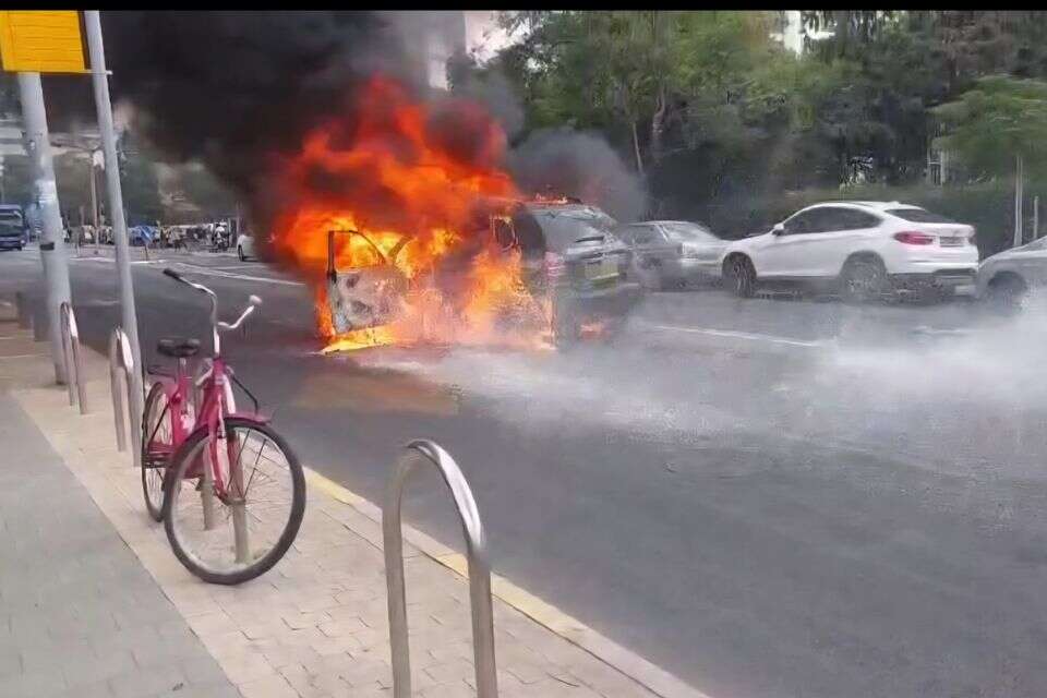 פיצוץ הרכב בלה גווארדיה , .דוברות מד"א