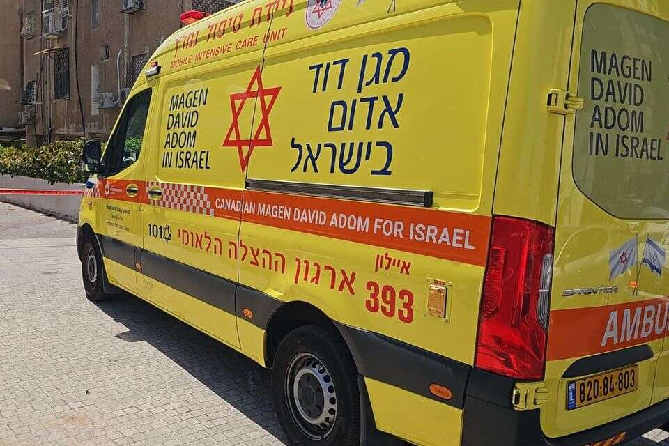 כוחות מד"א בזירה ברחובות , דוברות מד"א