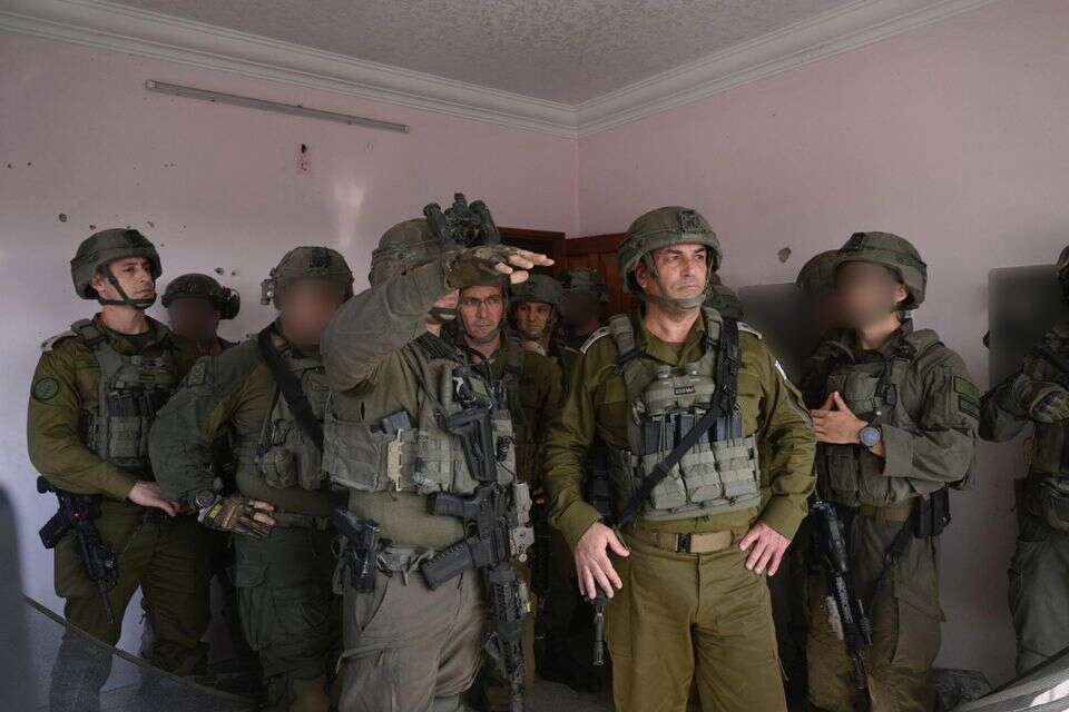 הרמטכ"ל זמיר בעזה , דובר צה"ל