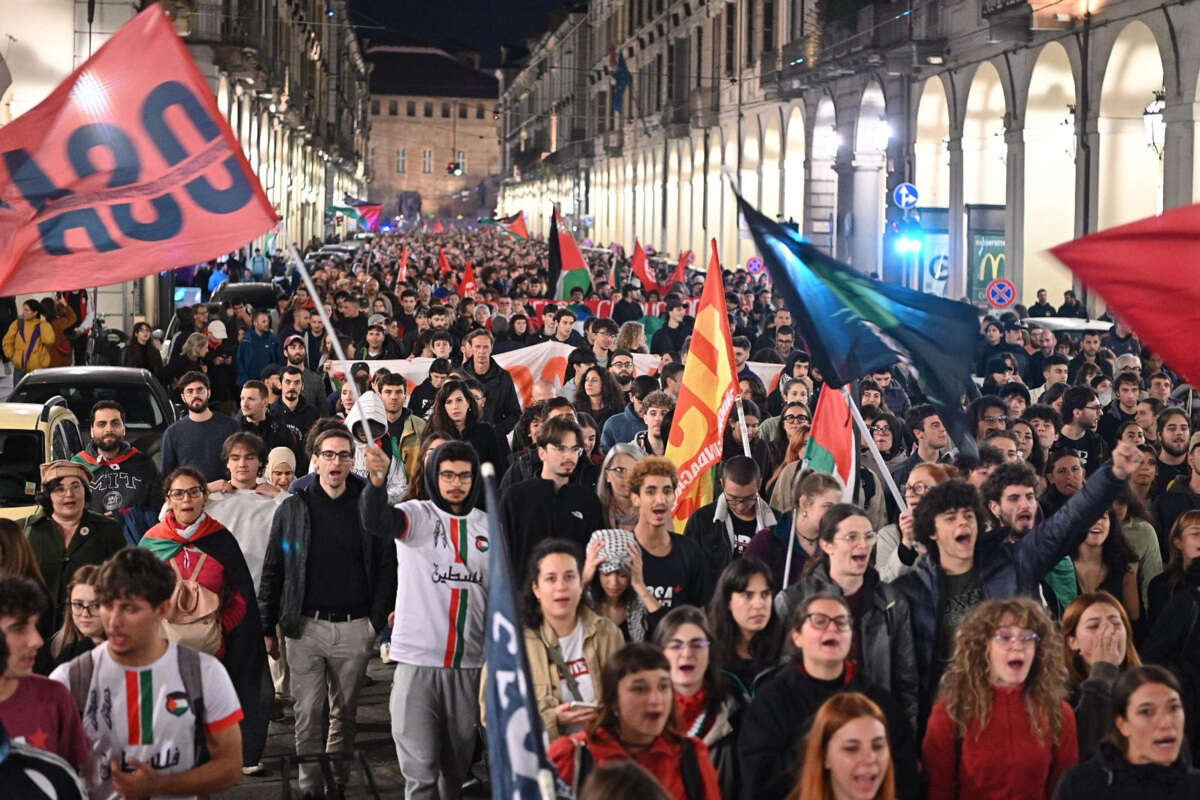 הפגנה בטורינו , EPA