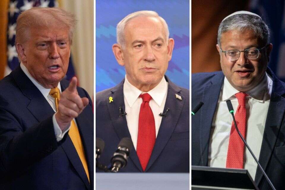 נתניהו במסר לבן גביר וטראמפ , AP,אורן בן חקון, מארק ישראל סאלם