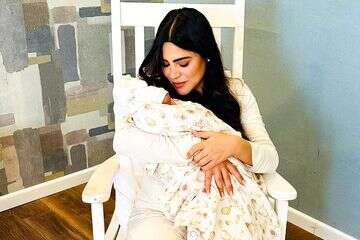 חג שמח: נופר מור ילדה בת