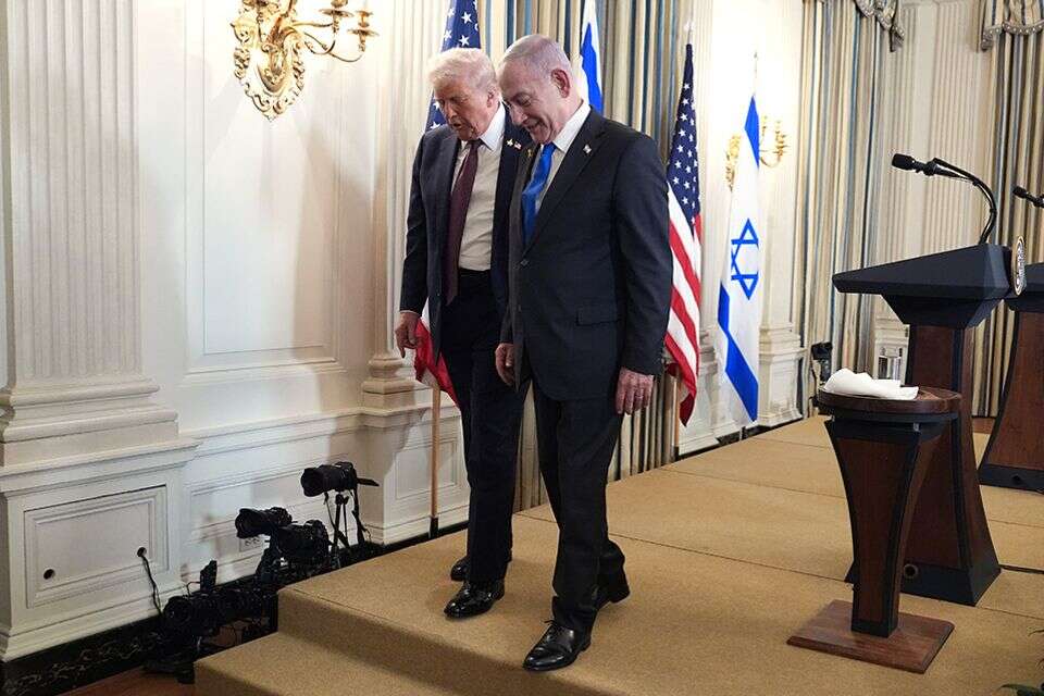 נתניהו וטראמפ , אי.פי