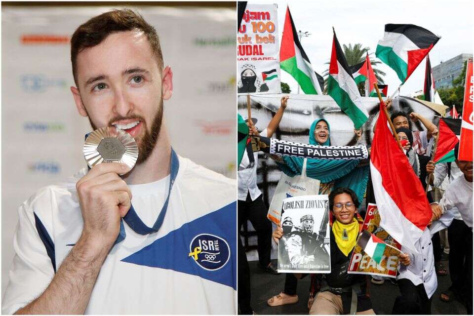 הפגנה פרו פלשתינית באינדונזיה, ארטיום דולגופיאט , רויטרס, אלן שיבר
