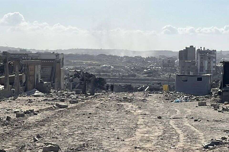 ההרס בשכונת שייח' רדואן בעיר עזה , רשתות ערביות