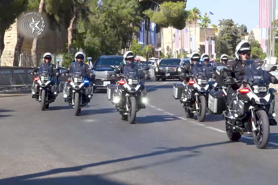 ביקור נשיא ארה״ב בישראל: היערכות המשטרה ושינויים בהסדרי התנועה , דוברות המשטרה