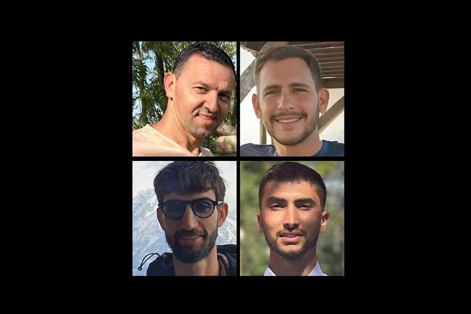 החטופים החללים יוסי שרעבי, דניאל פרץ, גיא אילוז וביפין ג'ושי ז"ל , ללא