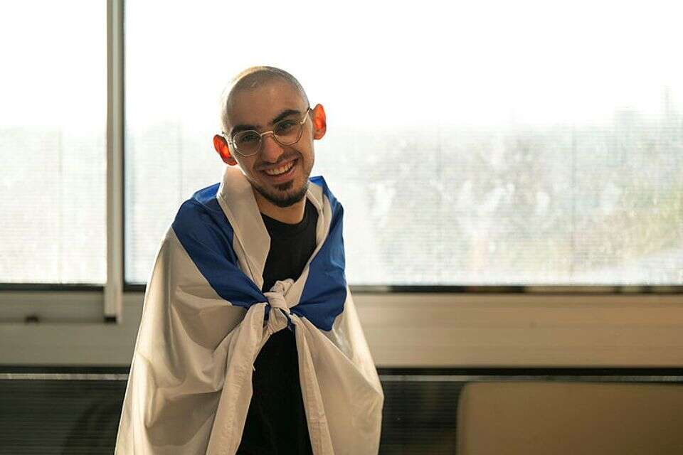 רום ברסלבסקי לאחר שובו לישראל , ערן ירדני/לע"מ