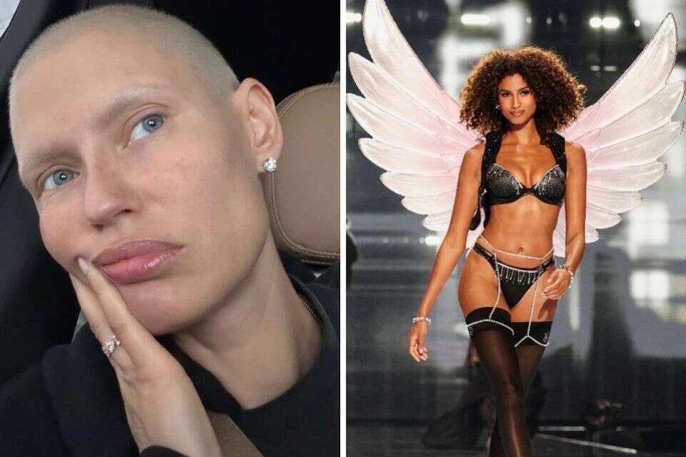ביאנקה בלטי, לצד מלאכית ויקטוריה'ס סיקרט אימאן חמאם , אינסטגרם, רויטרס