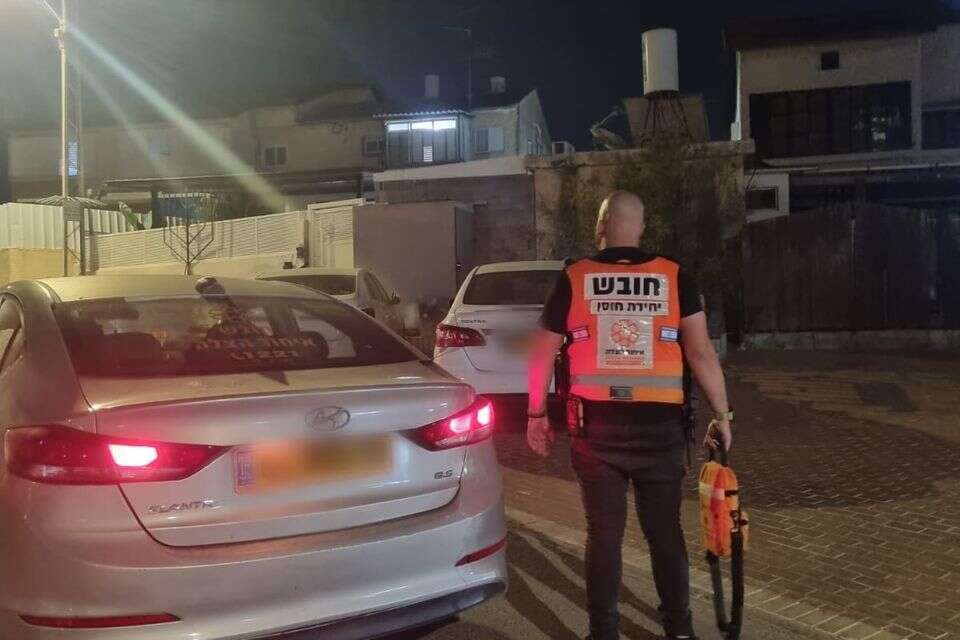 הזירה אליה הוזעקו כוחות ההצלה באשקלון , איחוד והצלה