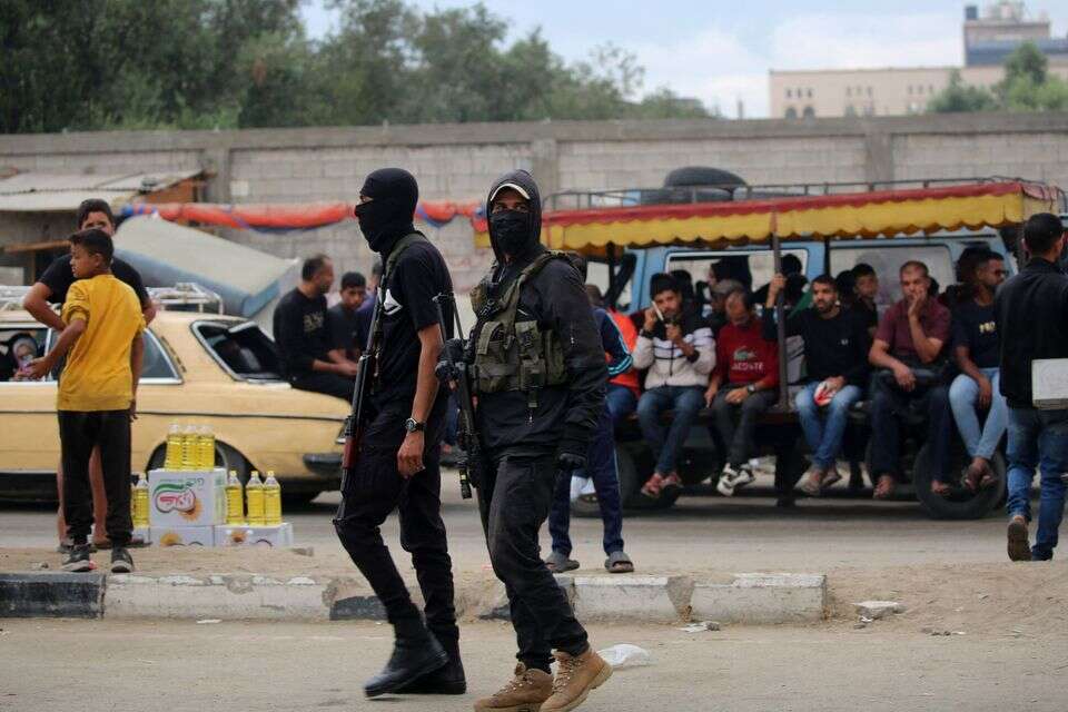 אנשי חמאס בעזה , אי.אף.פי