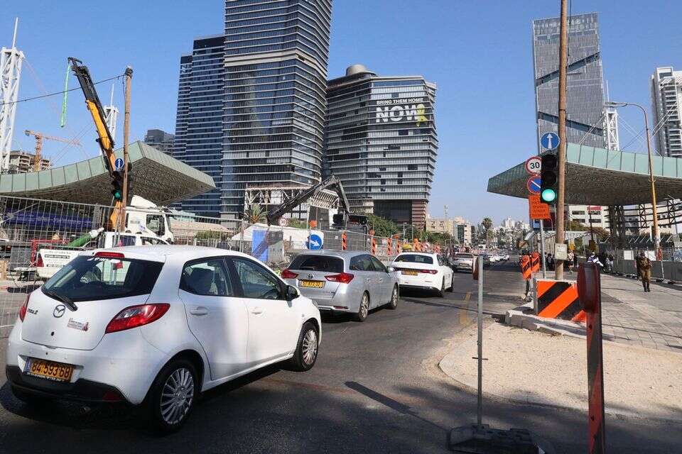 עזריאלי. פקקים צפויים בתל אביב , קוקו