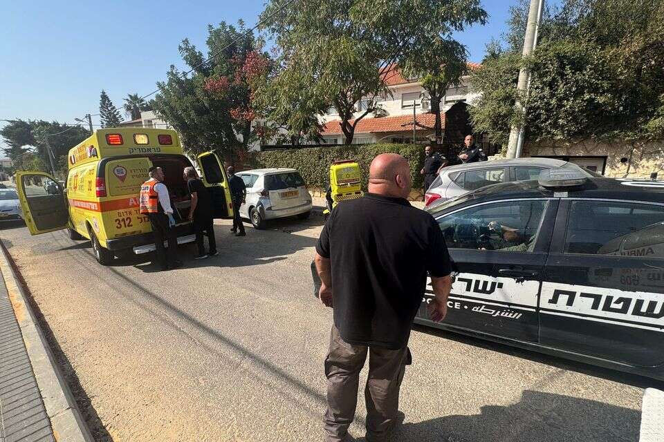 הזירה בה נשכחה התינוקת ברכב , מד"א