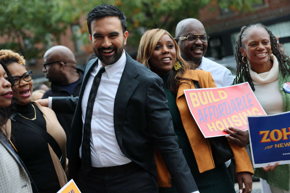 ממדאני בסיור בניו יורק אתמול , AFP