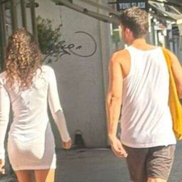 סאן מזרחי ובן הזוג בצעידה רומנטית