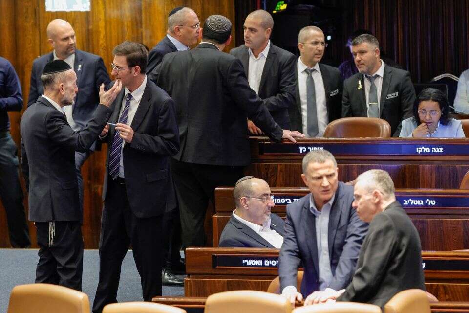 הצבעת החוק על פיצול הייעוץ המשפטי לממשלה , דני שם טוב / נועם מושקוביץ, דוברות הכנסת