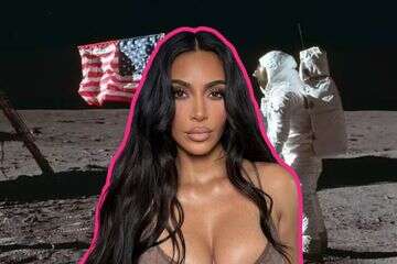 קים קרדשיאן: "הנחיתה על הירח לא קרתה"