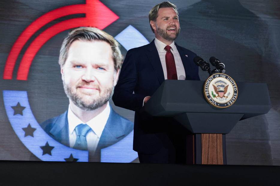 סגן הנשיא ג'יי די ואנס באירוע Turning Point USA , רויטרס