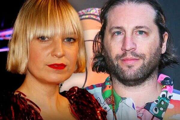 סיה ובעלה לשעבר , Getty/Shutterstock Composite