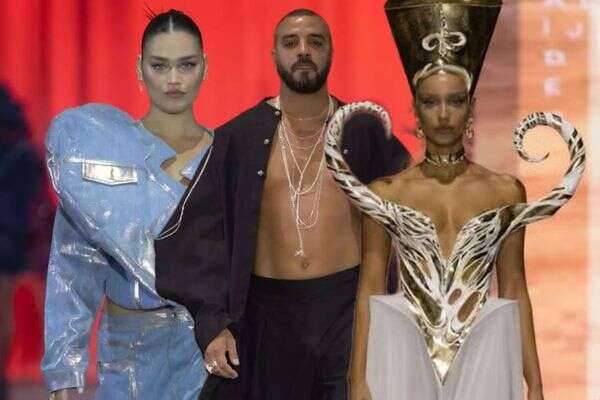 נטע אלחמיסטר, איתי לוי, רומי פרנקל בשבוע האופנה 2025 , 