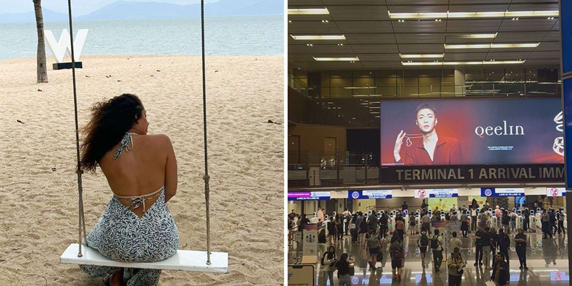 הכניסה סורבה. עדי ונמל התעופה בסינגפור , אלבום פרטי