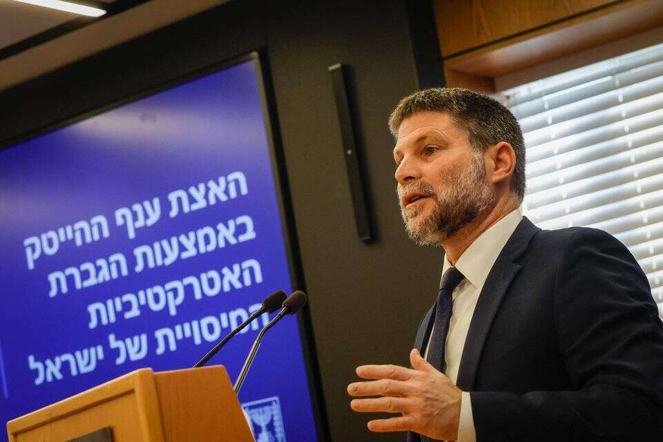 סמוטריץ' מציג את הרפורמה , אורן בן חקון