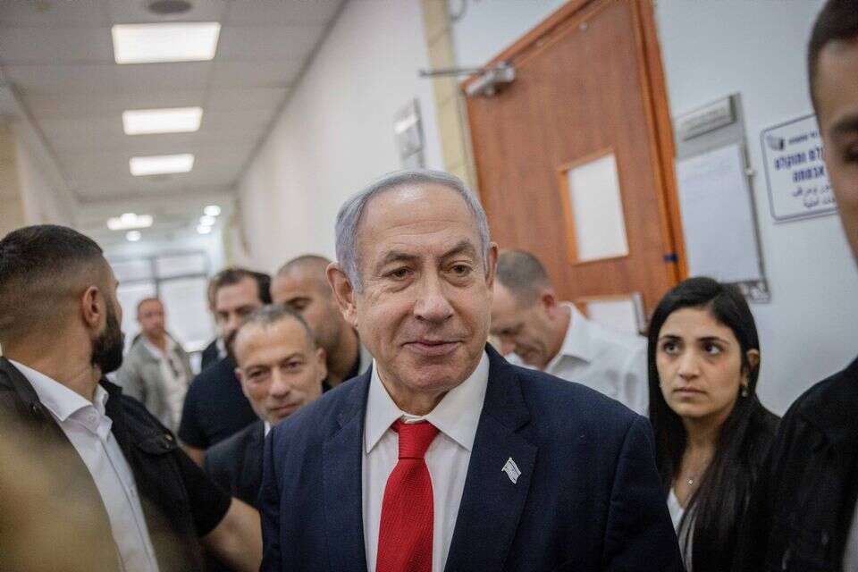 משפט נתניהו , חיים גולדברג/פלאש90