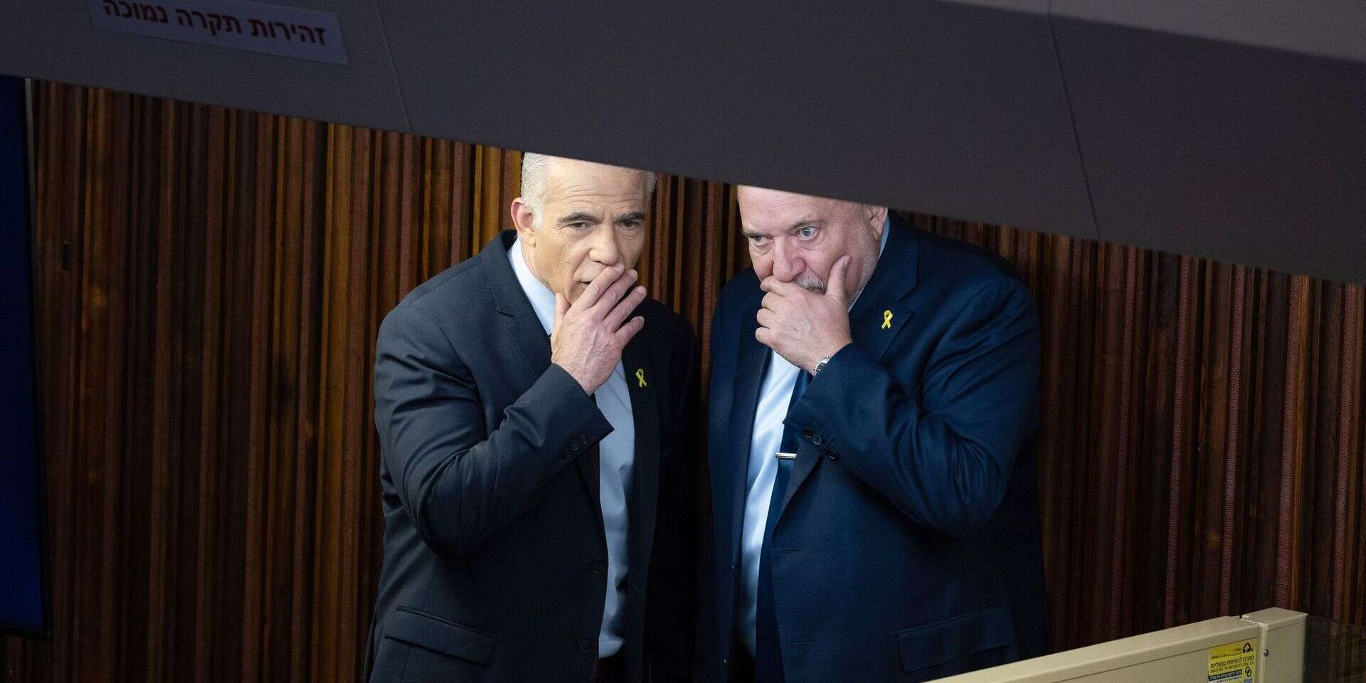 אביגדור ליברמן ויאיר לפיד , אורן בן חקון