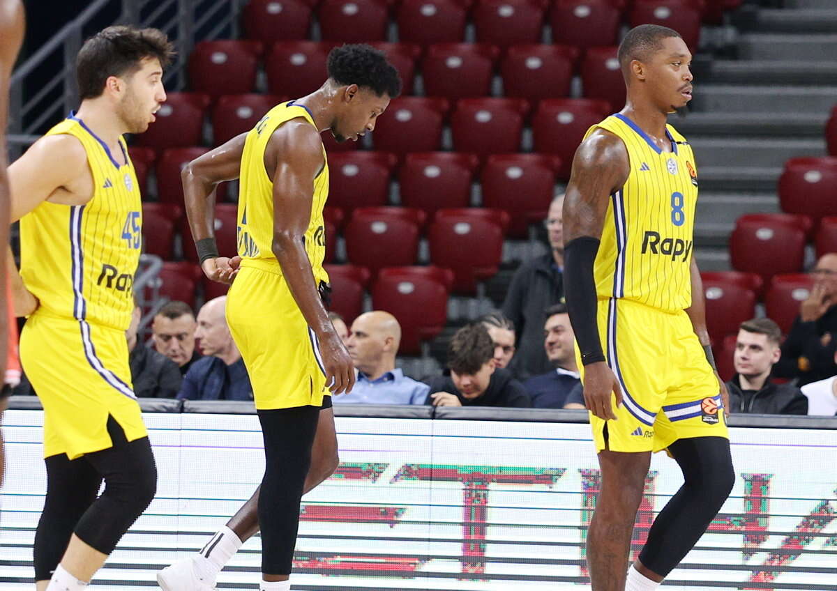 רק שתיים מתחתיה: המדד בו מכבי תל אביב נמצאת במעמקי היורוליג