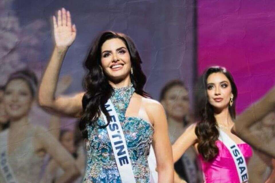 מיס ישראל מלאני שירז ומיס פלשתין נאדין איוב , אינסטגרם