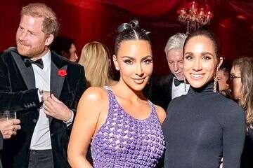 סופית: מי מחק את התמונות של מייגן והארי ממסיבת הקרדשיאנס