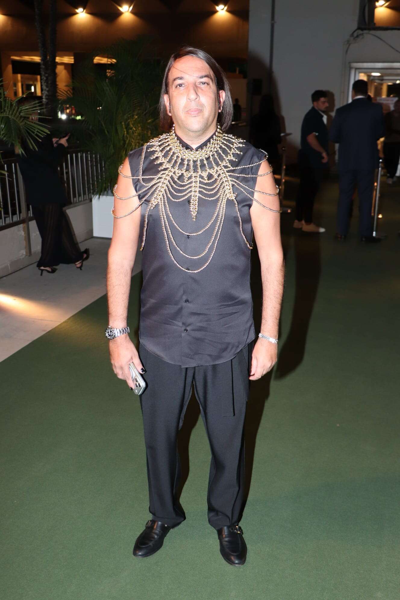 אליקו מגיע למסיבת החתונה של נועה קירל ודניאל פרץ, 12 בנובמבר, 2025 , ניר פקין