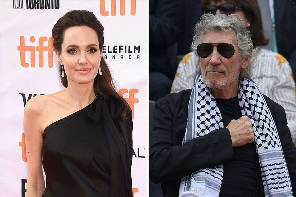 רוג'ר ווטרס, אנג'לינה ג'ולי , AP, AFP