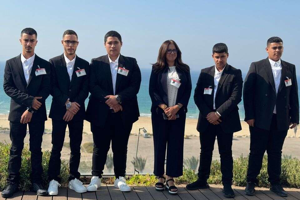 חניכי תוכנית NFTE של יוניסטרים שייצגו את ישראל בתחרות , יח"צ