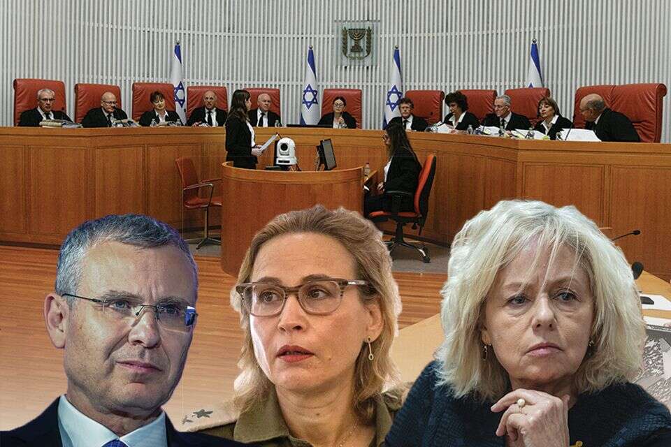 היועמ"שית, הפצ"רית ויריב לוין , אריה-לייב-אברמס-פלאש90_א.ב