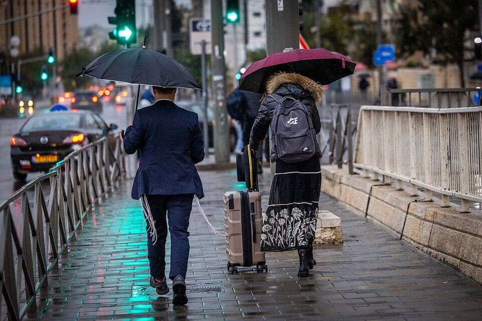Winter returns: rains throughout the country until the end of the week the forecast