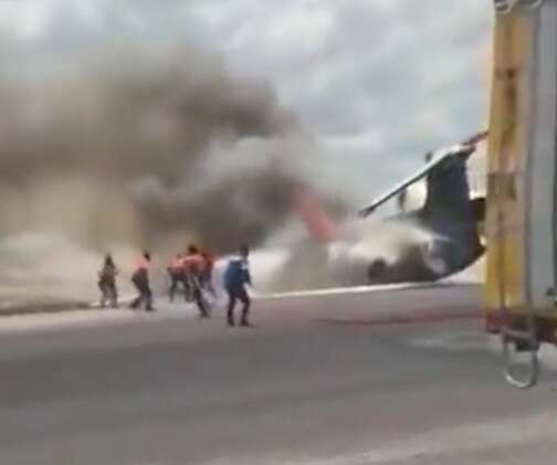 השר חזר מאסון המכרה - המטוס שלו התרסק