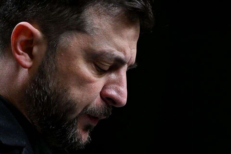 נשיא אוקראינה, וולודימיר זלנסקי , אי.אף.פי