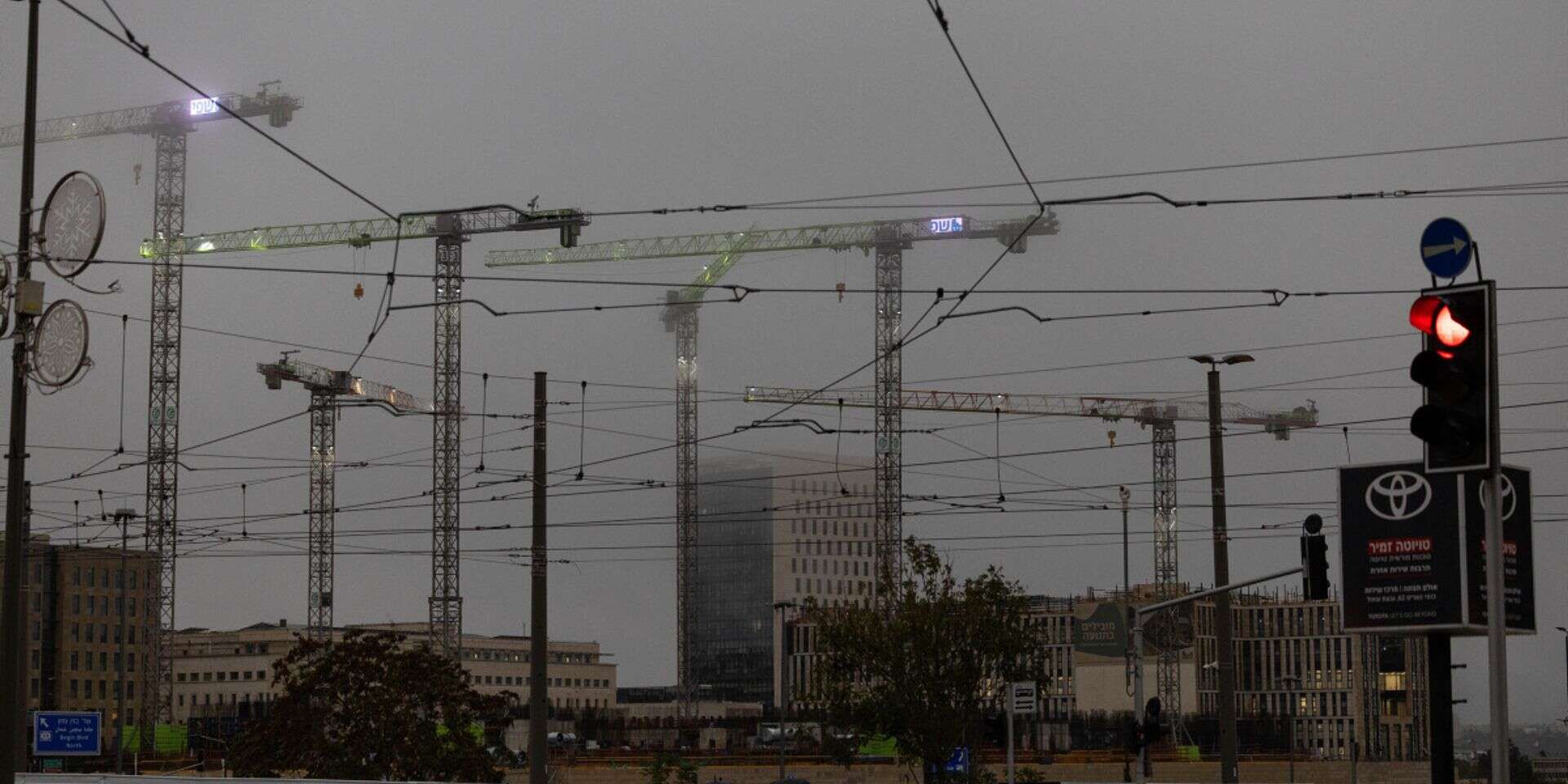 גשם בירושלים, נובמבר 2025 , אורן בן חקון