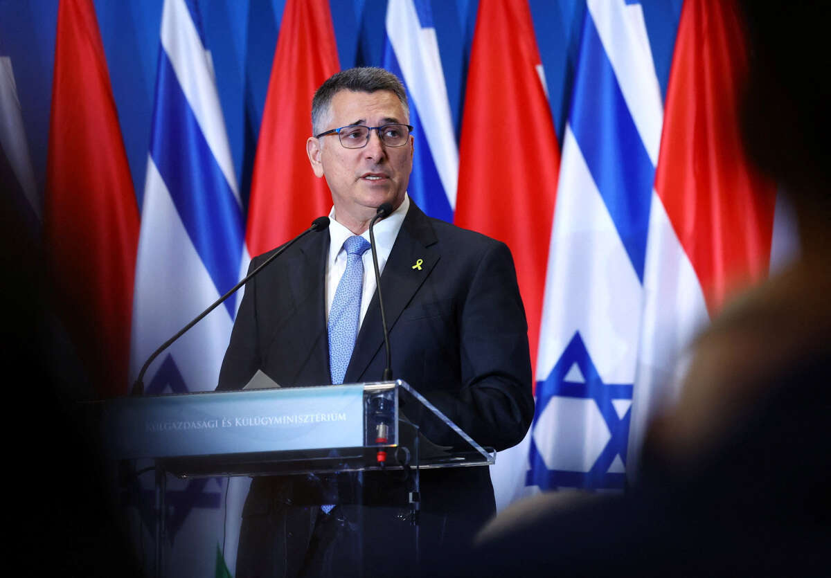 שר החוץ גדעון סער , רויטרס