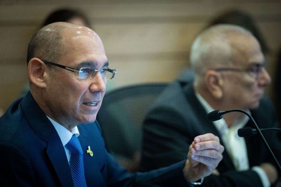 נגיד בנק ישראל אמיר ירון , יונתן זינדל פלאש90