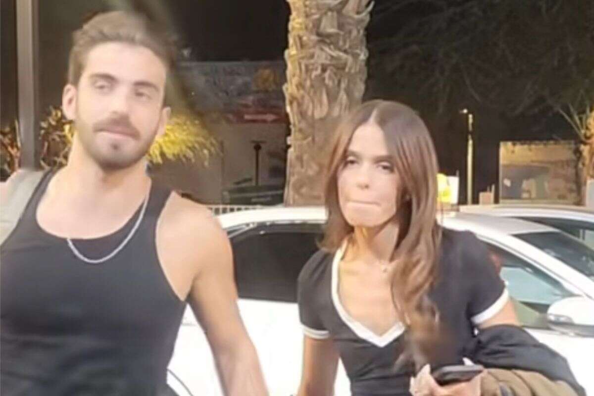 מיכל הקטנה ויהודה בוחבוט , צילום מסך