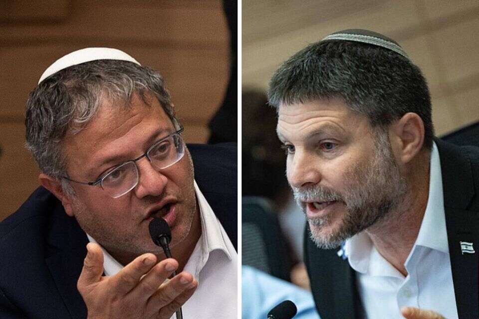 סמוטריץ' ובן גביר  , אורן בן חקון, יונתן זינדל/פלאש90