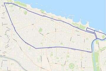 מפת הרחובות בהן תחול הגבלת המהירות ל-30 קמ"ש.  , גיא יחיאלי
